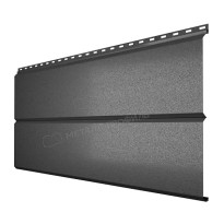 Изображение товара Металлический сайдинг Lбрус XL Гладкий VALORI Dark Grey (Тёмно-серый)