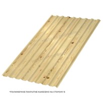 Изображение товара Профнастил кровельный МП-20x1100 ECOSTEEL двусторонний  0.5 Сосна