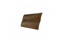 Изображение товара Металлический сайдинг БлокХаус new Print Premium double Antique Wood