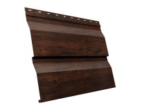 Изображение товара Металлический сайдинг Корабельная доска Print Elite Cherry Wood