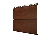 Изображение товара Металлический сайдинг Экобрус Print Elit double Rowan