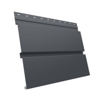 Изображение товара Металлический сайдинг Квадро Брус Drap TwinСolor 7024
