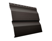 Изображение товара Металлический сайдинг Корабельная доска Print Elite Coffee Wood