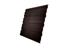 Изображение товара Профнастил кровельный GL-С10R Print Elite 0.45 Coffee Wood