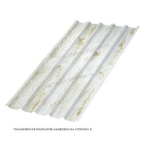 Изображение товара Профнастил стеновой МП-35x1035 ECOSTEEL 0.5 Беленый Дуб