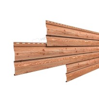 Изображение товара Металлический сайдинг Корабельная доска ECOSTEEL Кедр