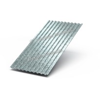 Изображение товара Профнастил кровельный С-21x1000 Цинк 0.25 Zn