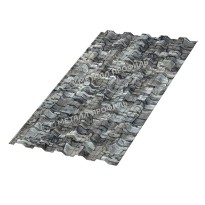 Изображение товара Профнастил кровельный НС-35x1000 ECOSTEEL двусторонний 0.5 Белый Камень
