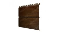 Изображение товара Металлический сайдинг Экобрус Print Premium Antique Wood
