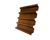 Изображение товара Профнастил кровельный GL-60R Print Premium 0.45 Golden Wood