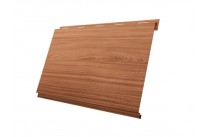 Изображение товара Металлический сайдинг Вертикаль Classic Drap TwinСolor Honey Wood