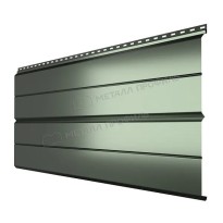 Изображение товара Металлический сайдинг Lбрус XL Накатка Purman Tourmalin (Светло-зелёный)