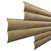 Изображение товара Металлический сайдинг Woodstock Накатка ECOSTEEL матовый Сосна