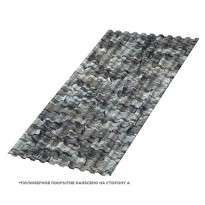 Изображение товара Профнастил кровельный С-21x1000 ECOSTEEL текстурированный 0.5 Белый Камень