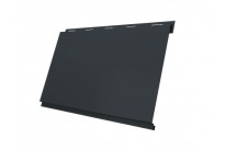 Изображение товара Металлический сайдинг Вертикаль Classic Drap 7016