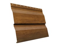 Изображение товара Металлический сайдинг Корабельная доска Print Elite Golden Wood