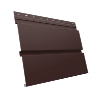 Изображение товара Металлический сайдинг Квадро Брус GreenCoat Pural Matt BT RR887