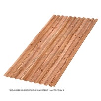 Изображение товара Профнастил кровельный С-21x1000 ECOSTEEL 0.5 Кедр