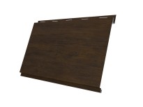 Изображение товара Металлический сайдинг Вертикаль Classic Print Elite Chestnut Wood