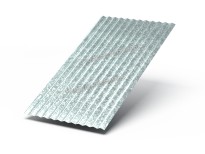 Изображение товара Профнастил стеновой МП-18x1100 Цинк 0.45 Zn