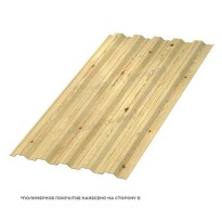 Изображение товара Профнастил стеновой НС-35x1000 ECOSTEEL двусторонний 0.5 Сосна