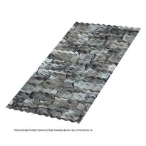 Изображение товара Профнастил кровельный МП-18 ECOSTEEL текстурированный 0.5 Белый Камень