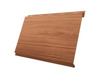 Изображение товара Металлический сайдинг Вертикаль Classic Print Elite Honey Wood