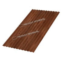 Изображение товара Профнастил стеновой МП-18x1100 ECOSTEEL матовый 0.5 Мореный Дуб