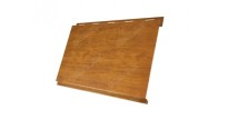 Изображение товара Металлический сайдинг Вертикаль Classic Print Premium Golden Wood