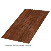 Изображение товара Профнастил стеновой C-8x1150 ECOSTEEL матовый 0.5 Мореный Дуб