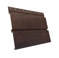 Изображение товара Металлический сайдинг Квадро Брус Print Elite Antique Wood