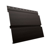 Изображение товара Металлический сайдинг Квадро Брус Print Elite Coffee Wood