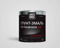 Изображение товара Грунт-эмаль АФ 3в1 серая RAL 7040 1,9 кг б/сохн ARCO IRIS
