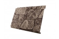 Изображение товара Металлический сайдинг Вертикаль Classic Drap TwinСolor King Stone