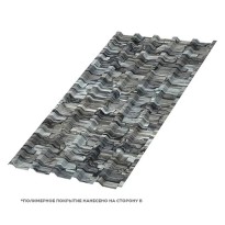 Изображение товара Профнастил стеновой МП-35x1035 ECOSTEEL текстурированный 0.5 Белый Камень