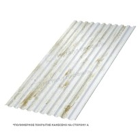 Изображение товара Профнастил кровельный С-21x1000 ECOSTEEL 0.5 Беленый Дуб