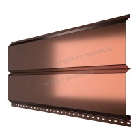 Изображение товара Металлический сайдинг Lбрус XL Накатка Purman Argillite (Медный)