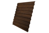 Изображение товара Профнастил стеновой GL-20 Print Premium 0.5 Chestnut Wood