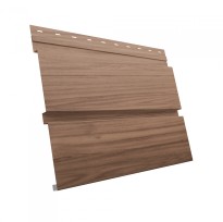 Изображение товара Металлический сайдинг Квадро Брус Print Elite Honey Wood