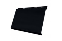Изображение товара Металлический сайдинг Вертикаль Classic Drap 9005