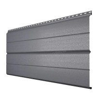 Изображение товара Металлический сайдинг Lбрус XL Накатка VALORI Grey (Серый)