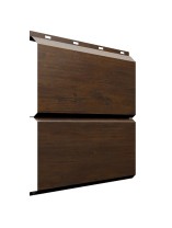 Изображение товара Металлический сайдинг Экобрус Print Elite Chestnut Wood