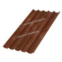 Изображение товара Профнастил стеновой С-44x1000 ECOSTEEL матовый 0.5 Мореный Дуб