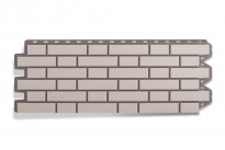 Изображение товара Панель кирпич клинкерный (белый), 1,22х0,44м