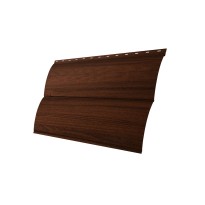 Изображение товара Металлический сайдинг БлокХаус new Print Elite Choco Wood