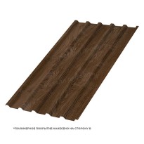 Изображение товара Профнастил кровельный МП-35x1035 ECOSTEEL двусторонний  0.5 Мореный Дуб